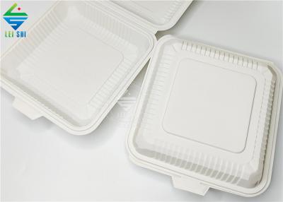 Biologisch abbaubares Bambusmaterial, kompostierbar, kein Plastik, einteilige Lunchbox mit Deckel